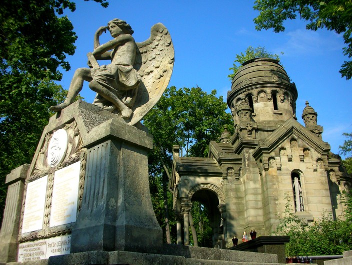 Monuments in Lychakivsky Cemetery, Lviv